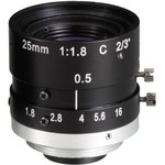 LCF25LEVMP, Camera Lenses Megapixel C-Mount 25 mm Lens ...