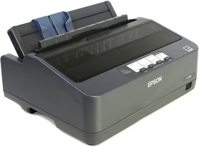 Фото 1/5 Принтер матричный Epson LX-350 (C11CC24031 ), (А4, 357 cps (12 cpi), USB, LPT, COM)