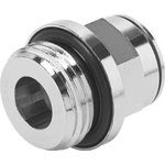 NPQM-D-G12-Q12-P10, Straight Threaded Adaptor, G 1/2 Male to Push In 12 mm ...