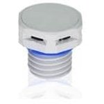 VENT-PS1NBK-O8002, Vent Series M12 Pressure Relief Vent, 16mm H