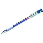 Гелевая ручка Standard синяя, 0.5 мм, грип, игольчатый стержень CGp_50012
