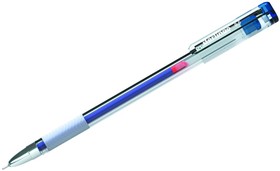 Гелевая ручка Standard синяя, 0.5 мм, грип, игольчатый стержень CGp_50012