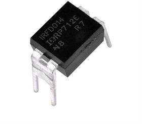 Фото 1/6 IRFD9210PBF, Trans MOSFET P-CH 200V 0.4A 4-Pin HVMDIP