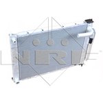 350055, NRF 350055_радиатор конд.! с осушителем\ Nissan Micra/Note 1.0-1.6 +AC 02