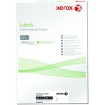 XEROX 003R97344 Наклейки Polyester XEROX A4, 50 листов, белые (Durapaper)