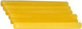 Фото 1/2 2-06821-Y-S06, STAYER Yellow, жёлтые, 11 х 200 мм, 6 шт, клеевые стержни, Professional (2-06821-Y-S06)