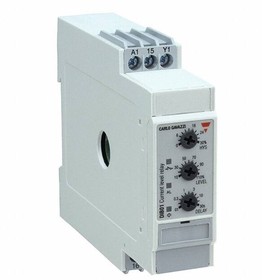 Фото 1/2 DIB01CM24100A, Модуль: реле контроля тока; ток AC; 24-240ВAC; 24ВDC; DIN; SPDT