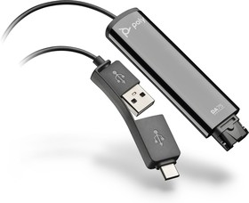 PL-DA75, DA75 - цифровой USB-адаптер для подключения профессиональной гарнитуры к ПК (QD, USB-A+C)
