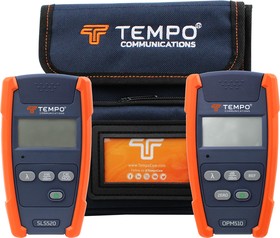TE-SM-DUAL, Комплект для тестирования оптоволокна Tempo SM DUAL KIT (OPM510; SLS520)