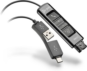 PL-DA85, DA85 - цифровой USB-адаптер для подключения профессиональной гарнитуры к ПК (QD, USB-A+C)