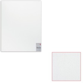 Картон белый грунтованный для живописи, 40х50 см, двусторонний, толщина 2 мм, акриловый грунт