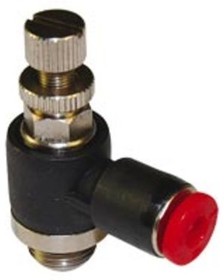 C0K510818, Pneufit C Series Threaded In-line Regulator, G 1/8 Inlet Port, Push In 8mm Tube Inlet Port x Push In 8mm Tube