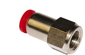 C02260838, C0226 Series Threaded-to-Tube, G 3/8 Female to Push In 8 mm, Threaded-to-Tube Connection Style
