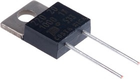 PWR220T-20-1000F, 100 Thick Film Resistor 20W ±1% PWR220T-20-1000F