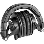 15117007, Наушники Audio-Technica ATH-M50X Black, полноразмерные проводные