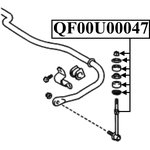 QF00U00047, Тяга/стойка стабилизатора