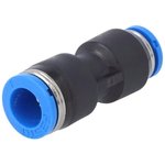 QS-8-6, Push-In Connector, 37.9mm, Compressed Air, QS