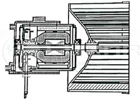 Фото 1/4 LFh1661, Мотор печки Fiat Albea (02-) (A/C+)