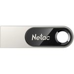Флеш-диск 16 GB NETAC U278, USB 2.0, металлический корпус, серебристый/черный ...