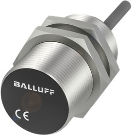 BES009E, BES Series Inductive Barrel-Style Inductive Proximity Sensor, M30 x 1.5, 10 mm Detection, NPN Output, 10