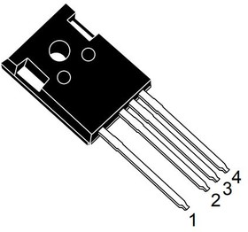 N-Channel MOSFET, 37 A, 650 V, 4-Pin TO-247-4 STW75N65DM6-4