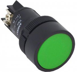 Кнопка XB2-EA131 "Пуск" зеленая 1з d22мм/230В