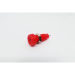 Red Female Banana Socket, 4 mm Connector, Solder Termination, 10A, 50V ...