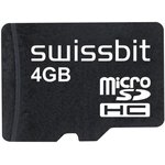 SFSD4096L3BM1TO- I-GE-2B1-STD, FLASH MEMORY CARD, SDHC, 4GB