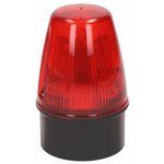 LED100-02-02, LED100 Series Red Multiple Effect Beacon, 20 → 30 V ...