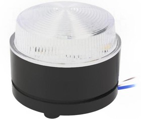 Фото 1/3 LED80-04-03, LED80 Series Blue Multiple Effect Beacon, 115 → 230 V ac, Surface Mount, LED Bulb, IP67