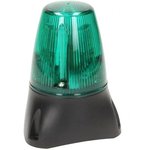 LEDD100-02-04, Сигнализатор: световой, непрерывный свет,мигающий свет, зеленый