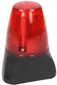 Фото 1/4 LEDD100-05-02, LEDD100 Series Red Flashing Beacon, 85 → 280 V ac, 85 → 380 V dc, Surface Mount, LED Bulb, IP65
