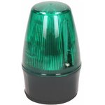 LEDS100-01-04, Сигнализатор: световой, непрерывный свет,мигающий свет, зеленый