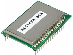 Фото 1/2 RCS1KPA-868, Модуль: RF, 868-870МГц, -112дБм, 3-3,6ВDC, 27дБм, 27x39мм