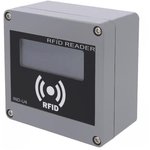 RFID IND LCD UNI, Считыватель RFID, 12-24В, UNIQUE, Ethernet, RS485, 100x100x55,6мм