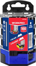 Лезвия SK5 100шт для ножа универсального с диспенсером WP213004 WORKPRO