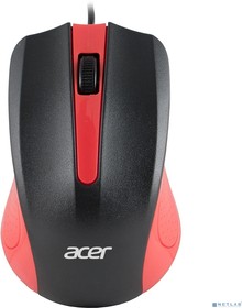 Фото 1/10 Acer OMW012 [ZL.MCEEE.003] Mouse USB (2but) blk/red