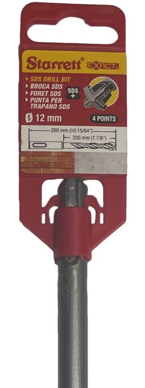 KBPX12D SDS Drill Set Series Carbide Tipped SDS Plus Drill Bit 12mm kbpx12d-sds-drill-set-series-carbide-tipped-sds-plus-drill-bit-12mm