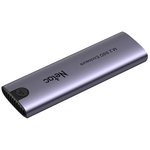 Внешний корпус для диска M.2 Netac WH51 M.2 NVMe/SATA SSD Case ...