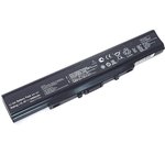 Аккумуляторная батарея для ноутбука Asus U31 14.4V 5200mAh OEM черная