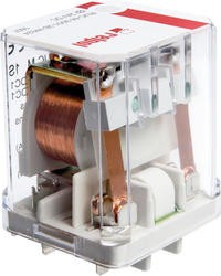 Реле RUC-2012-26-5230-KL, 2CO, 16A(250VAC/24VDC), 230VAC, тест-кнопка без блокировки, LED