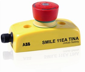 Фото 1/5 2TLA030050R0000 Smile 11 EA Tina, Smile 11 EA Tina Series Twist Release Emergency Stop Push Button, Panel Mount, IP65