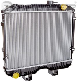 BTL-3160B, Радиатор охлаждения УАЗ 3160 алюминий двс 409 2х-рядный Bautler