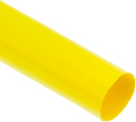 RNF-100-3/8-4-STK, Heat Shrink Tubing, Yellow 9.5mm Sleeve Dia. x 1.2m Length 2:1 Ratio, RNF-100 Series