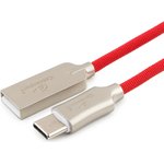 Кабель USB 2.0 AM/Type-C, длина 1.8м, красный CC-P-USBC02R-1.8M