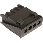 5910, 5900 Series Black DIN Rail Terminal Block, 2.5mm², Screw Termination