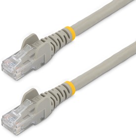 Фото 1/5 N6PATC10MGR, Cat6 Male RJ45 to Male RJ45 Ethernet Cable, U/UTP, Grey PVC Sheath, 10m, CMG Rated