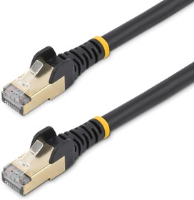 Фото 1/5 6ASPAT2MBK, Cat6a Male RJ45 to Male RJ45 Ethernet Cable, STP, Black PVC Sheath, 2m, CMG Rated