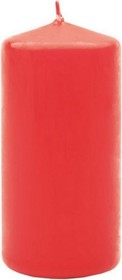 Свеча бочонок 70x120 мм, цвет: красный 5070865