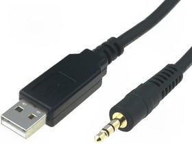 Фото 1/7 TTL-232R-5V-AJ, Модуль: проводной встроенный, UART, USB, Jack 3,5 мм,USB A